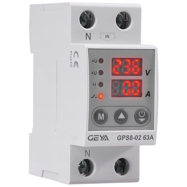 GPS8-02自復位數(shù)顯電壓/電流保護器